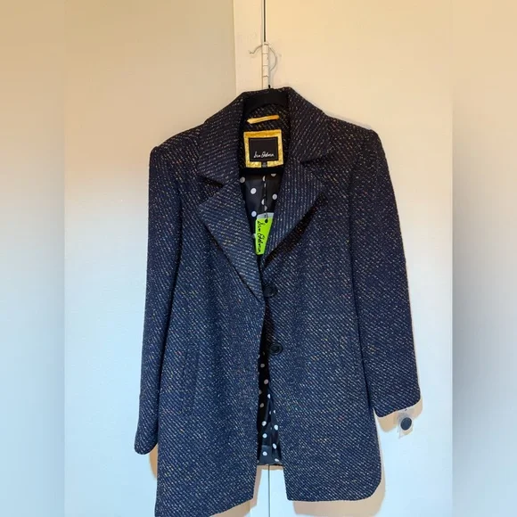 NWT Sam Edelman Multicolor Tweed Coat - Picture 1 of 7